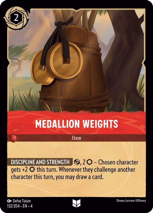 Medallion Weights - Uncommon (132/204)
