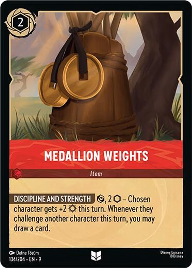 Medallion Weights - Uncommon (134/204)