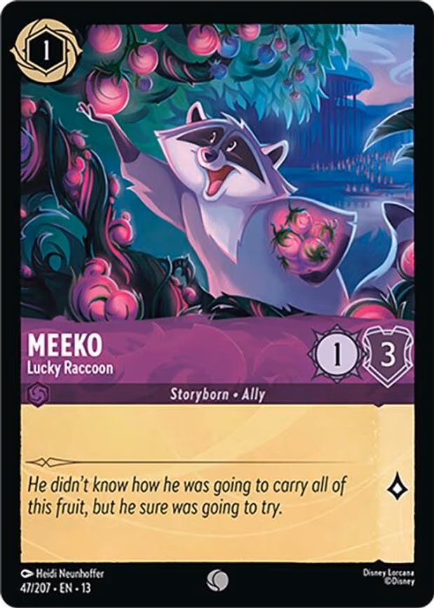 Meeko - Lucky Raccoon - Common (47/204)