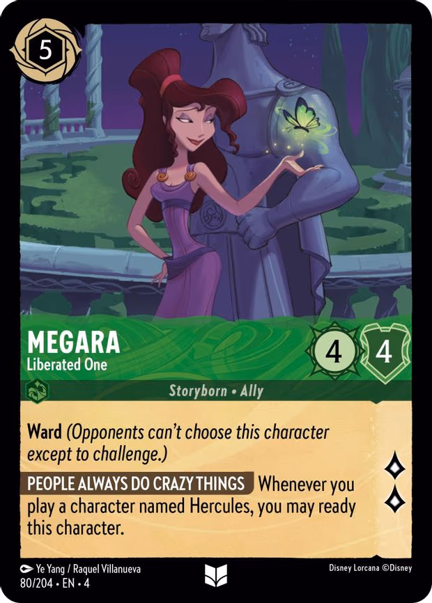 Megara - Liberated One - Uncommon (80/204)