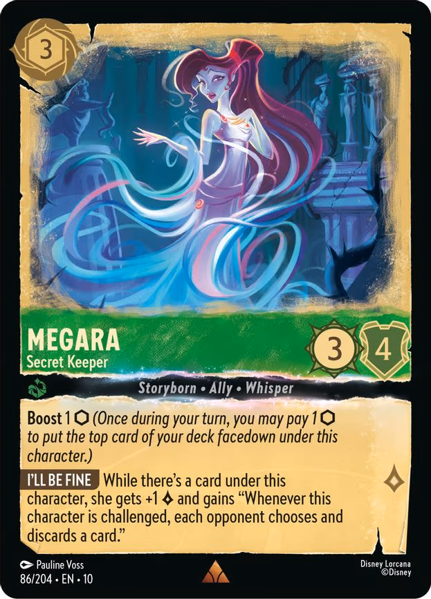 Megara - Secret Keeper - Rare (86/204)