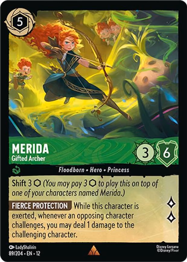 Merida - Gifted Archer - Rare (89/204)