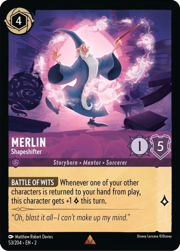 Merlin - Shapeshifter - Rare (53/204)