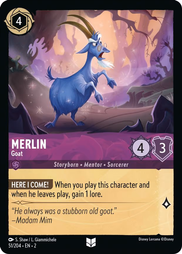 Merlin - Goat - Uncommon (51/204)