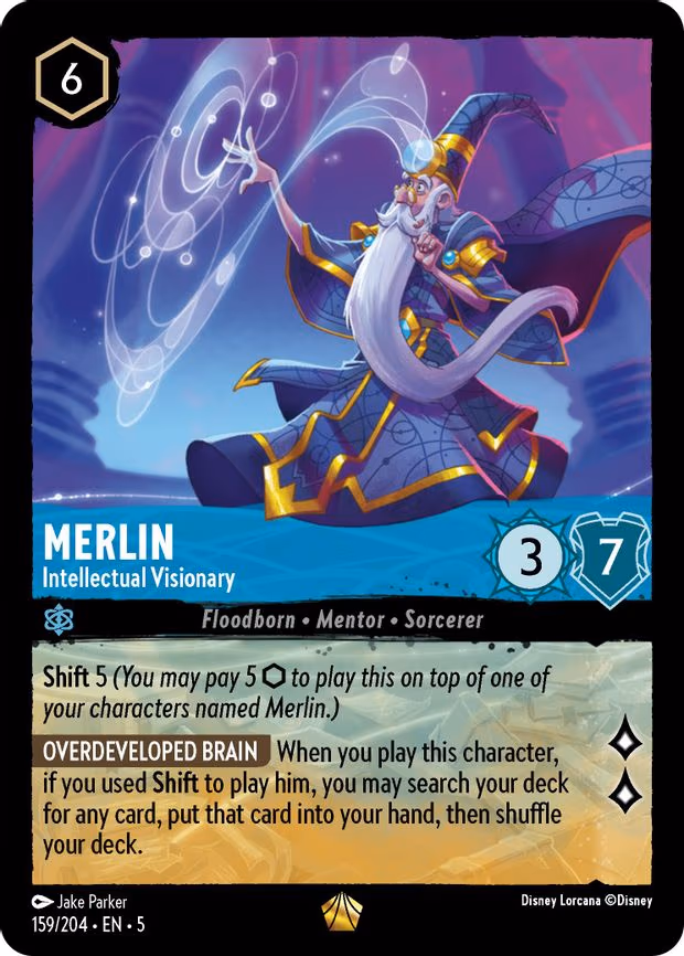 Merlin - Intellectual Visionary - Legendary (159/204)