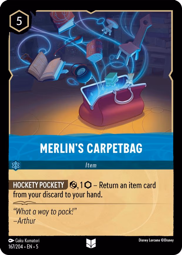 Merlin's Carpetbag - Uncommon (167/204)