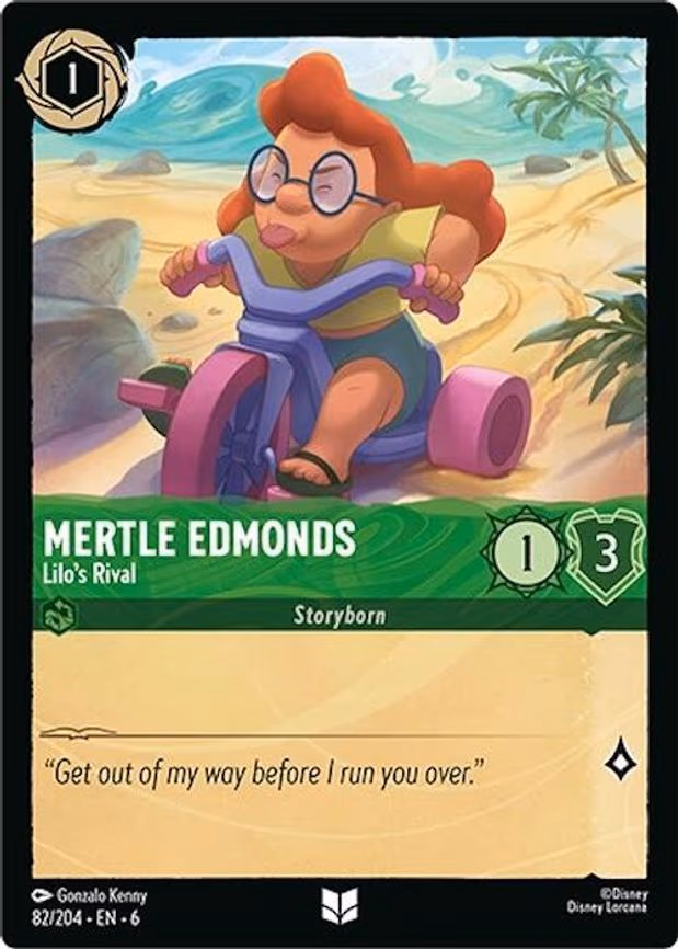 Mertle Edmonds - Lilo's Rival - Uncommon (82/204)