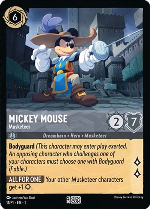 Mickey Mouse - Musketeer