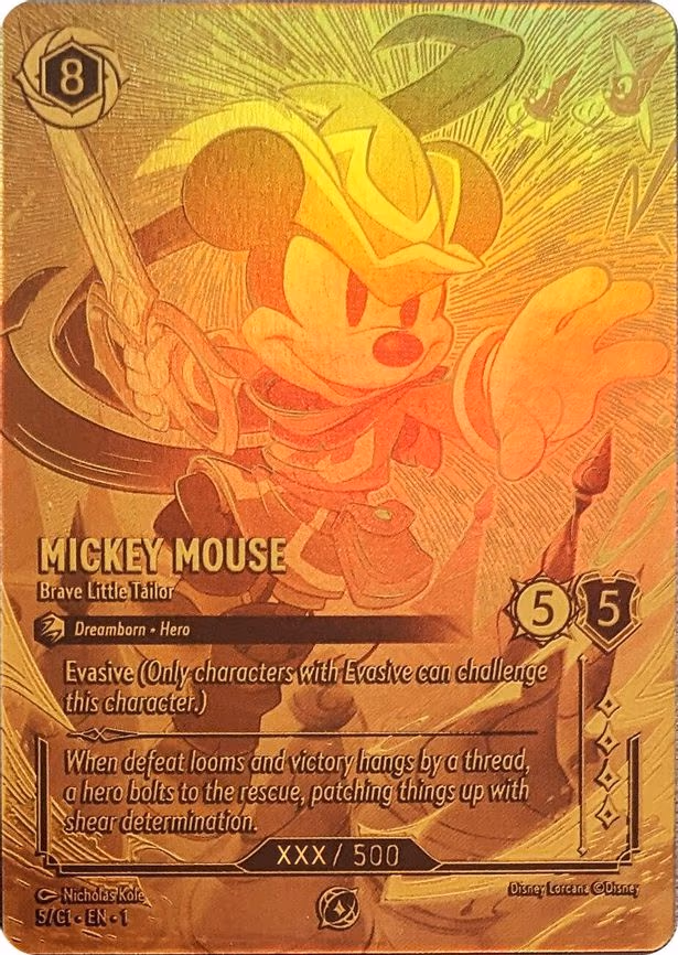 Mickey Mouse - Brave Little Tailor (Serial Numbered) - Promo (5)