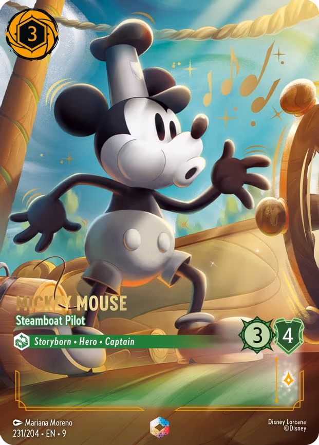 Mickey Mouse - Steamboat Pilot (Enchanted)