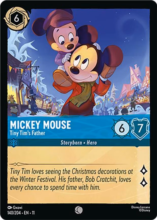Mickey Mouse - Tiny Tim's Father - Common (140/204)