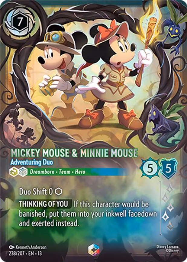 Mickey Mouse & Minnie Mouse - Adventuring Duo (Enchanted)