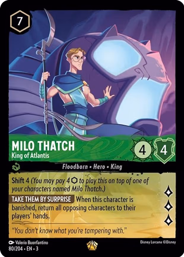Milo Thatch - King of Atlantis - Legendary (80/204)