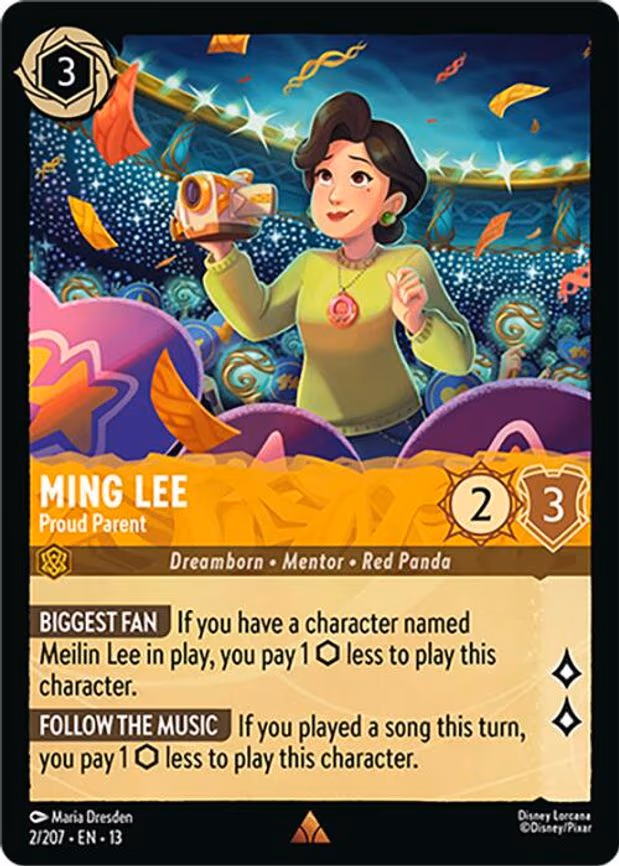 Ming Lee - Proud Parent - Rare (2/204)