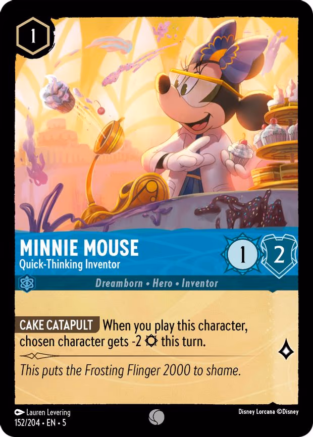 Minnie Mouse - Quick-Thinking Inventor - Common (152/204)