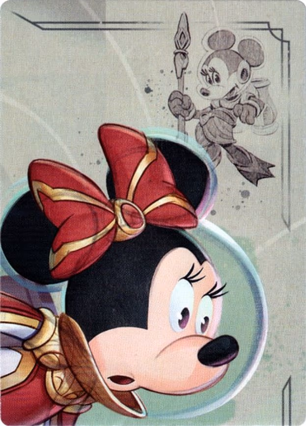 Minnie Mouse - Wide-Eyed Diver Puzzle Insert (Top Right) - None