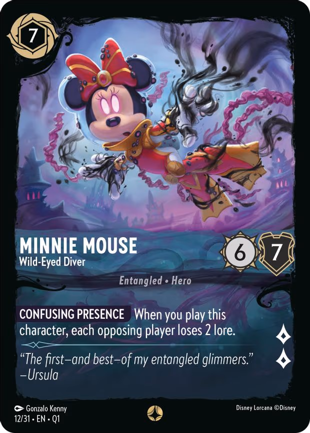 Minnie Mouse - Wild-Eyed Diver