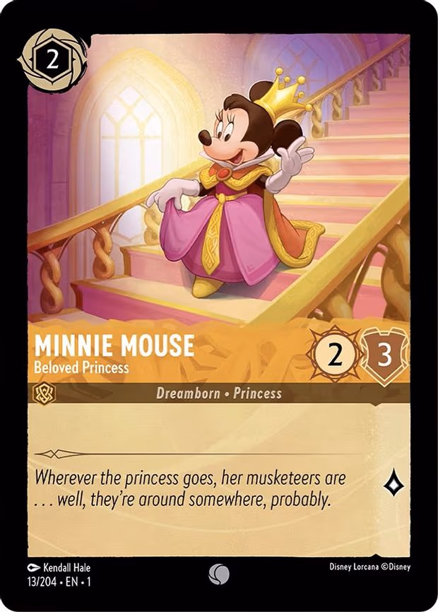 Minnie Mouse - Beloved Princess - Common (13/204)