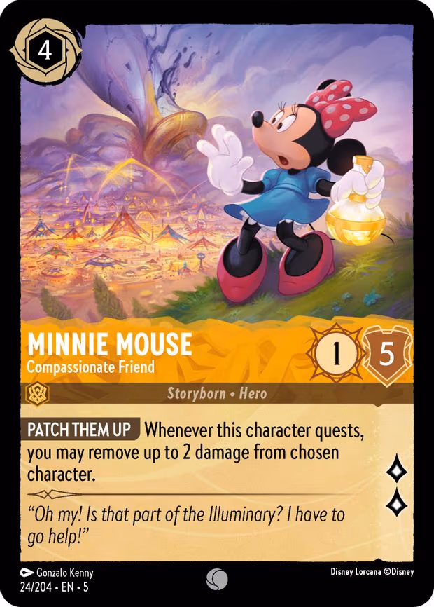 Minnie Mouse - Compassionate Friend - Common (24/204)