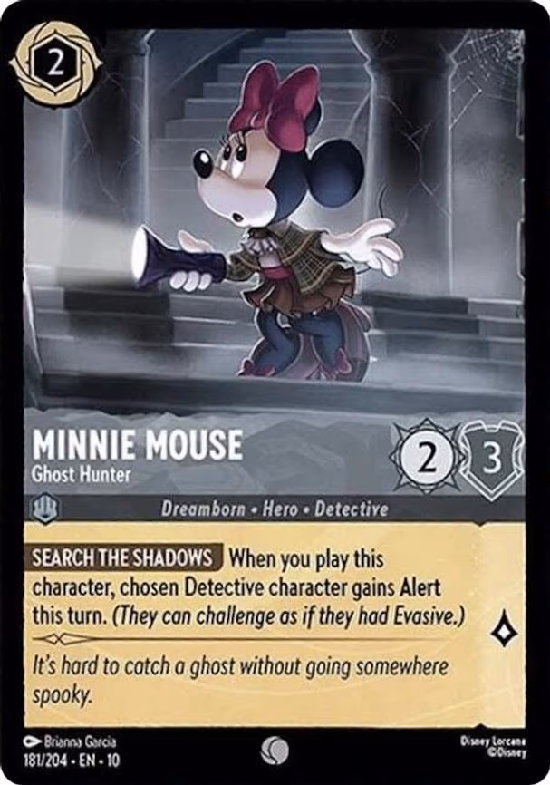 Minnie Mouse - Ghost Hunter - Common (181/204)
