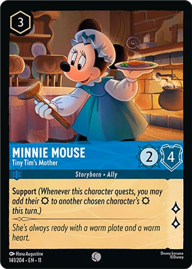 Minnie Mouse - Tiny Tim's Mother - Common (141/204)
