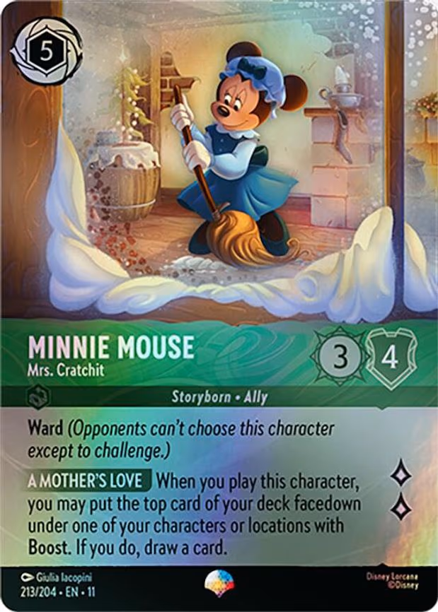 Minnie Mouse - Mrs. Cratchit (Epic) - Epic (213/204)