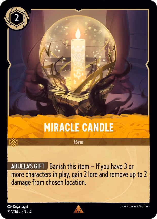 Miracle Candle - Rare (31/204)
