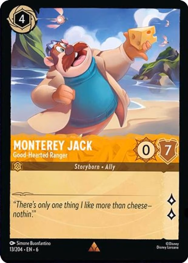 Monterey Jack - Good-Hearted Ranger - Rare (13/204)