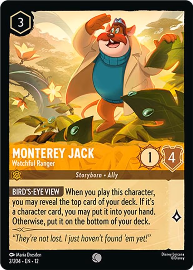 Monterey Jack - Watchful Ranger - Common (2/204)