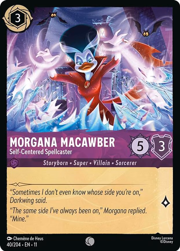 Morgana Macawber - Self-Centered Spellcaster - Common (40/204)