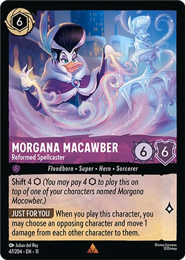Morgana Macawber - Reformed Spellcaster - Rare (47/204)