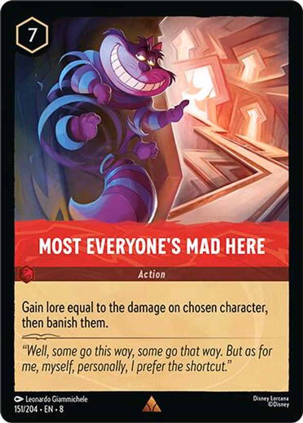 Most Everyone's Mad Here - Rare (151/204)