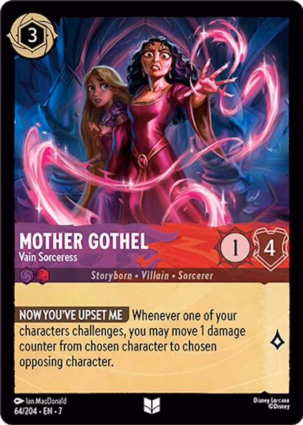 Mother Gothel - Vain Sorceress - Uncommon (64/204)