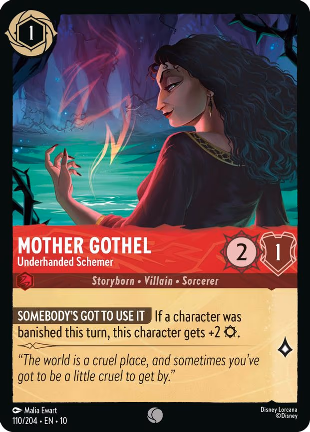 Mother Gothel - Underhanded Schemer - Common (110/204)