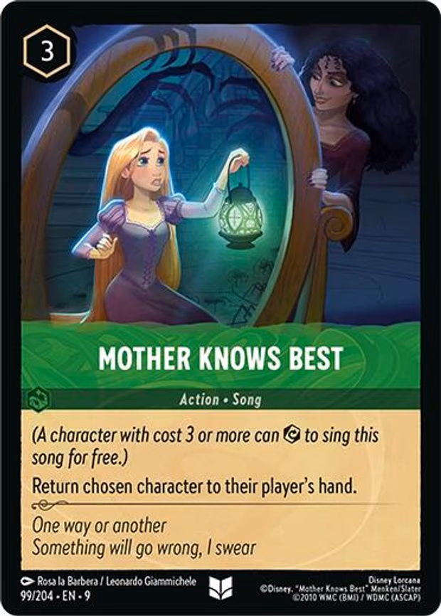 Mother Knows Best - Uncommon (99/204)
