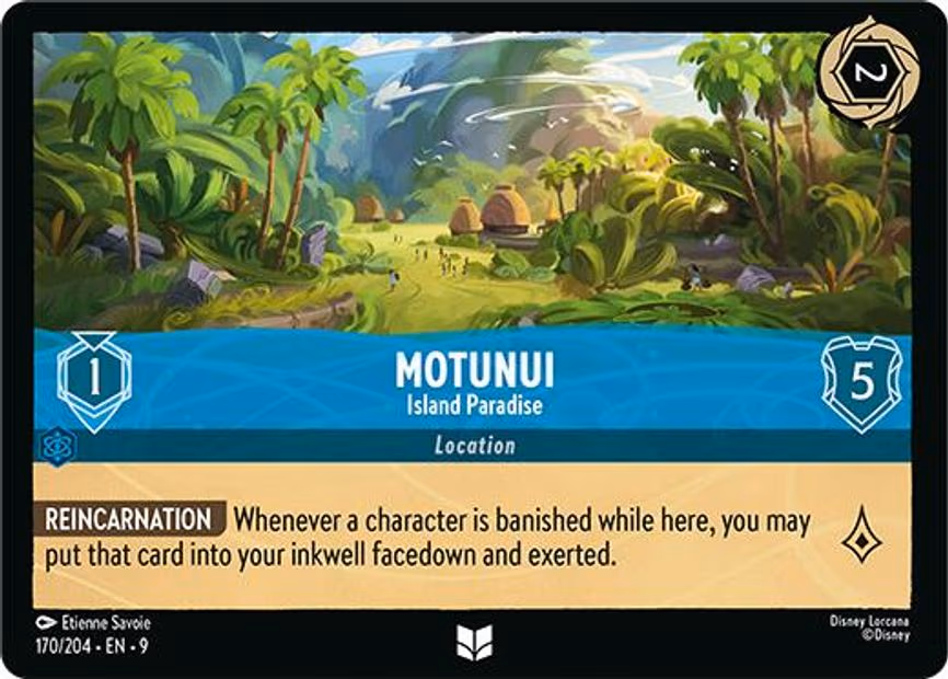 Motunui - Island Paradise - Uncommon (170/204)