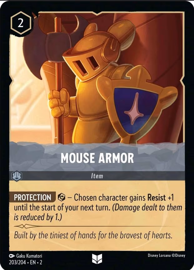 Mouse Armor - Uncommon (203/204)