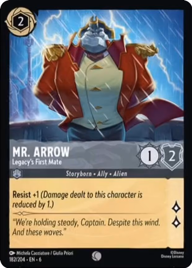 Mr. Arrow - Legacy's First Mate - Common (182/204)