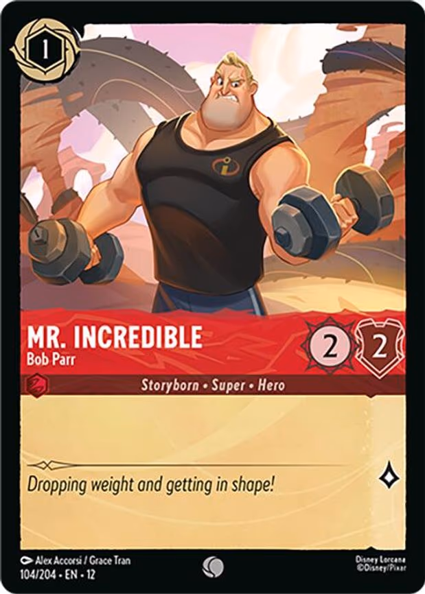 Mr. Incredible - Bob Parr - Common (104/204)
