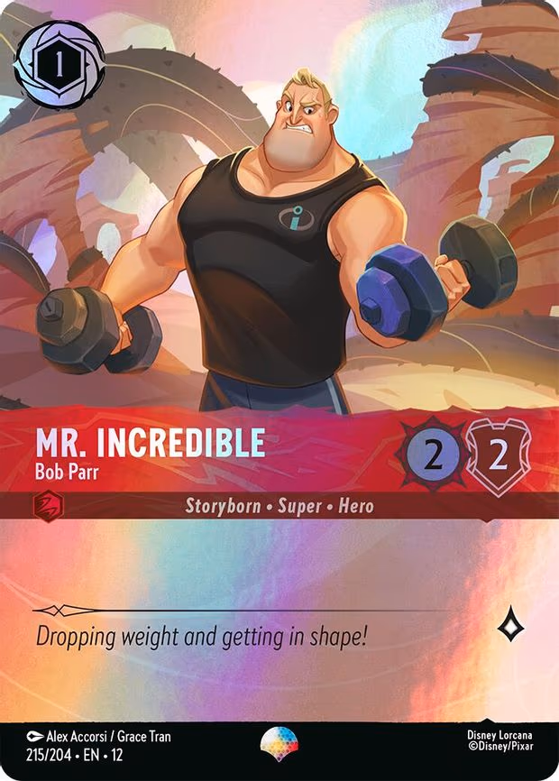 Mr. Incredible - Bob Parr (Epic) - Epic (215/204)