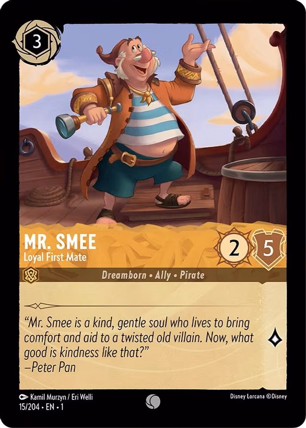 Mr. Smee - Loyal First Mate - Common (15/204)