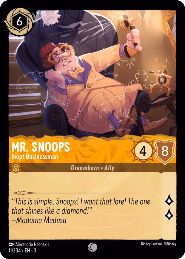 Mr. Snoops - Inept Businessman - Common (11/204)