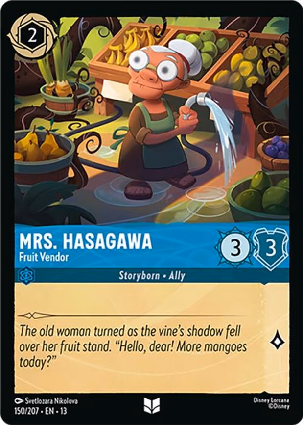 Mrs. Hasagawa - Fruit Vendor - Uncommon (150/204)