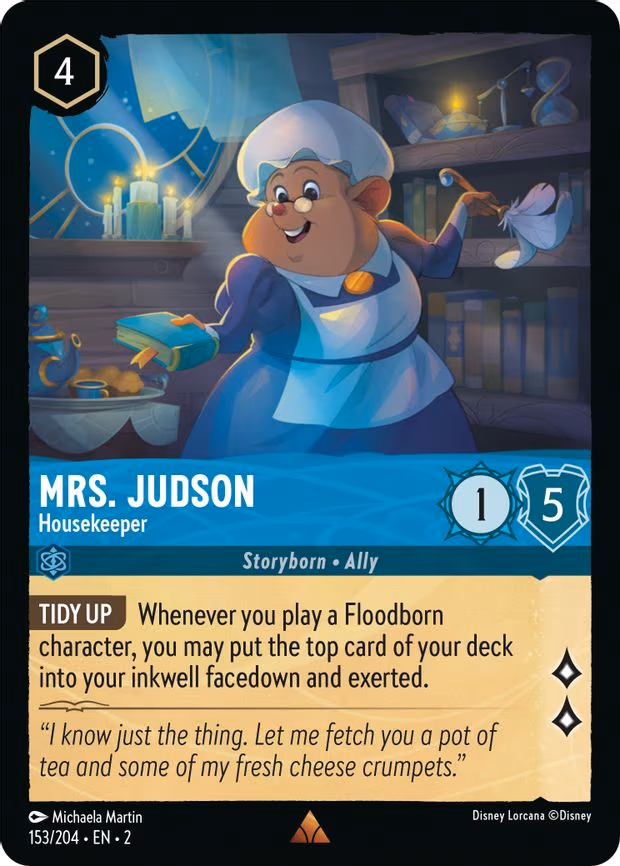 Mrs. Judson - Housekeeper - Rare (153/204)