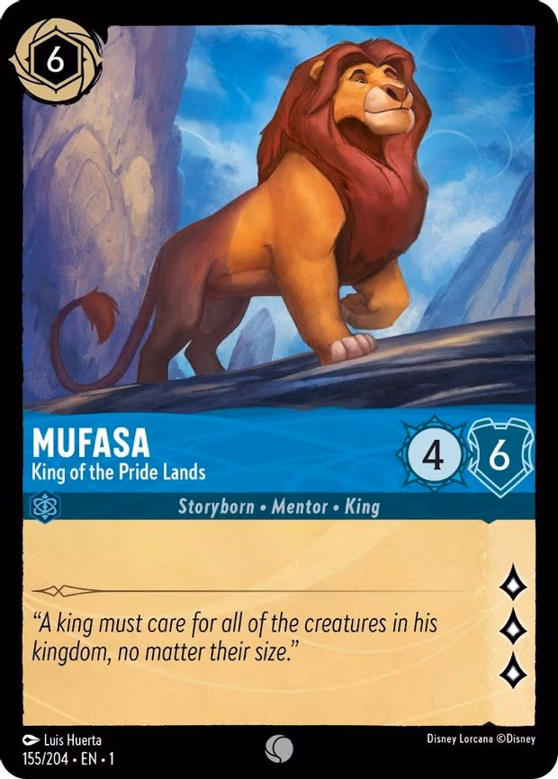Mufasa - King of the Pride Lands