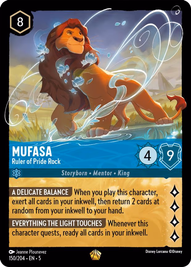 Mufasa - Ruler of Pride Rock - Legendary (150/204)