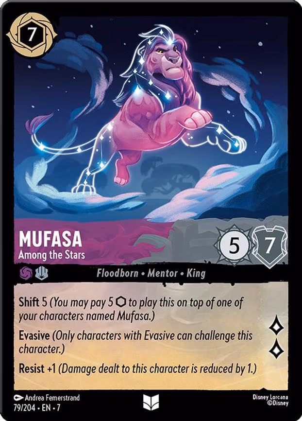 Mufasa - Among the Stars - Uncommon (79/204)