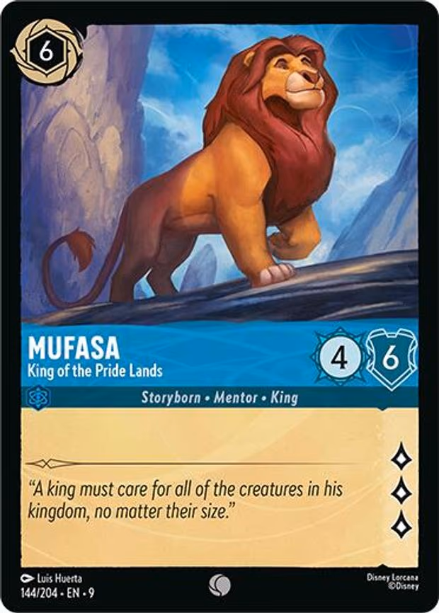 Mufasa - King of the Pride Lands - Common (144/204)