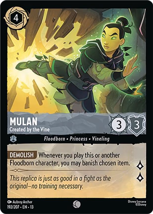 Mulan - Created by the Vine - Common (192/204)