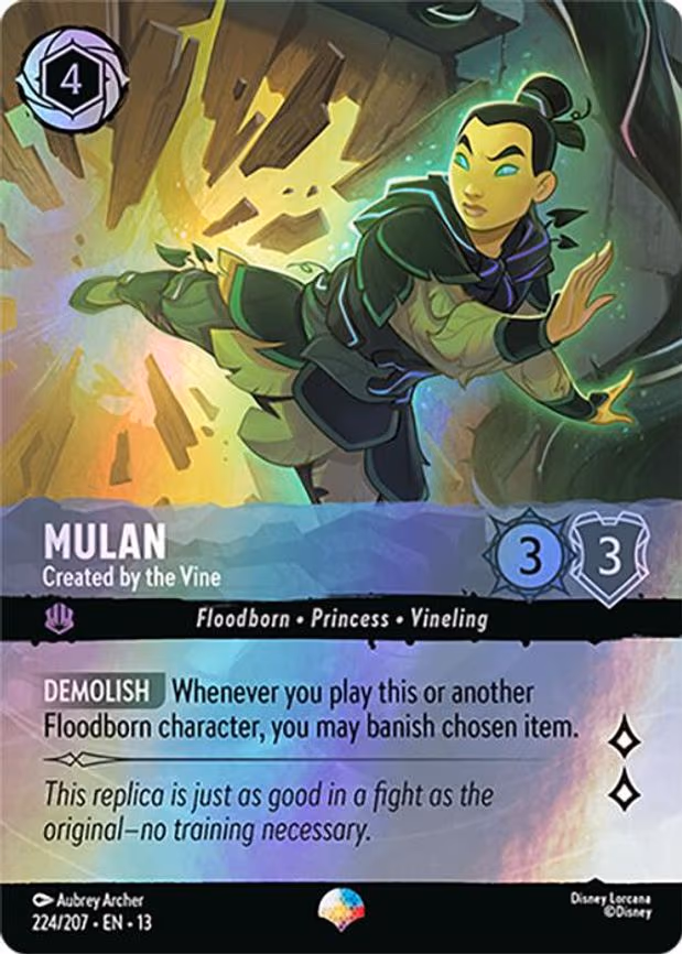Mulan - Created by the Vine (Epic) - Epic (224/204)